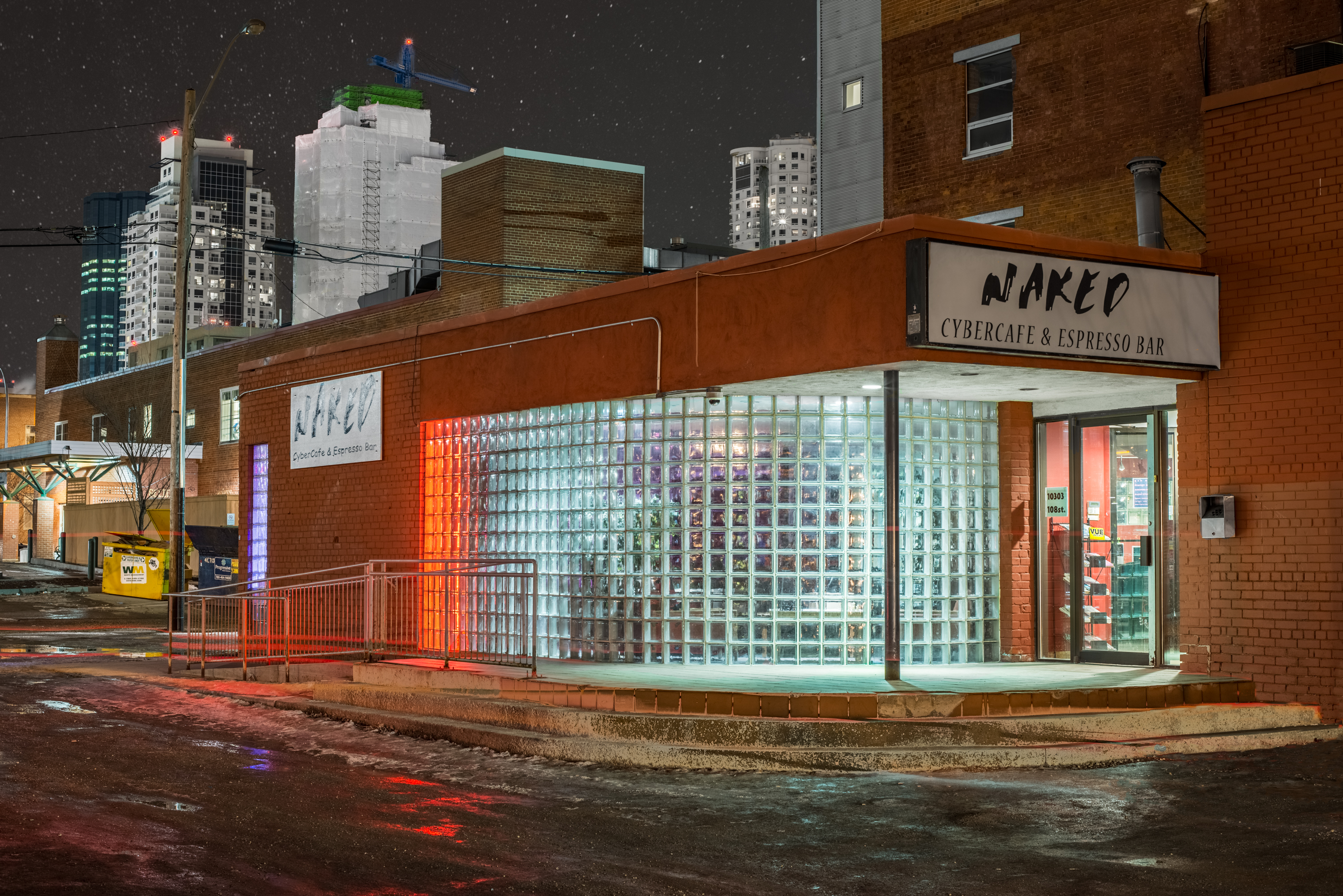 Naked Cyber Cafe Front